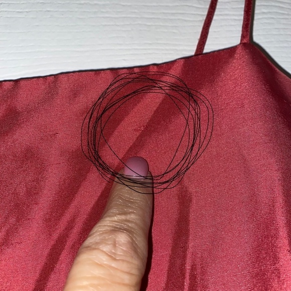 INC beautiful embroidered size 8 dress mulberry - Picture 4 of 5